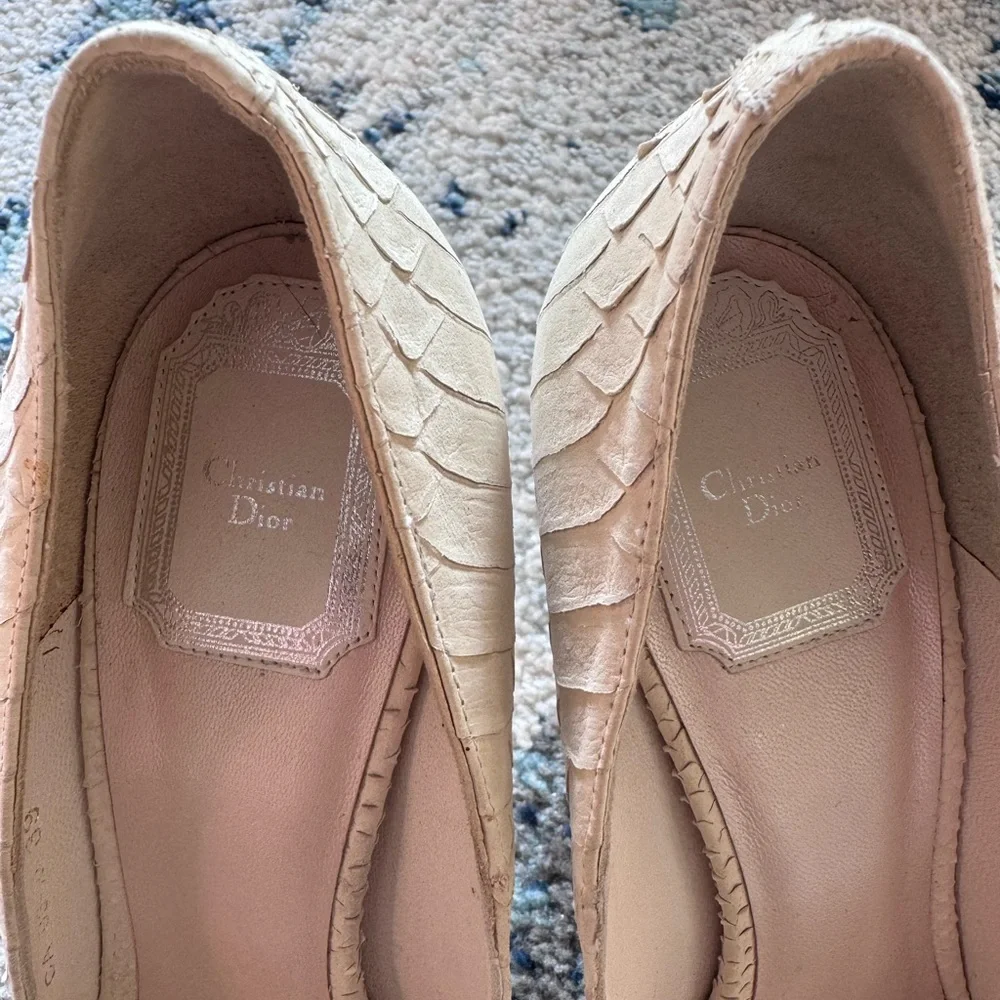 Christian Dior Python Pumps - Picture 9 of 9